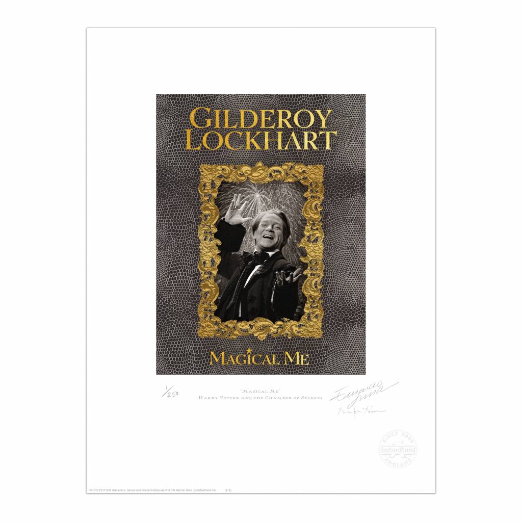'Magical Me' - Gilderoy Lockhart Print - Harry Potter Graphic Art by ...